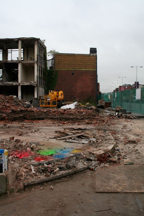 Colour tests during tea break, 10am