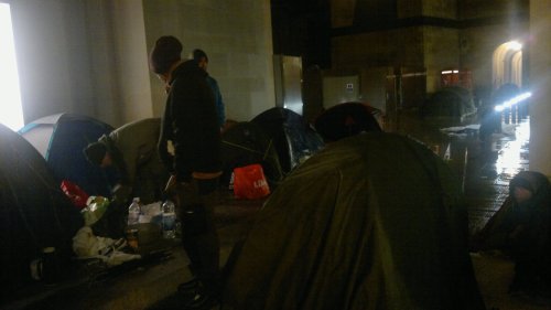 19 May early hours before the Eviction